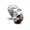 Service Caster 3 Inch High Temp Glass Filled Nylon Swivel Bolt Hole Caster with Brake SCC SCC-BH20S314-GFNSHT-TLB - alternate 1